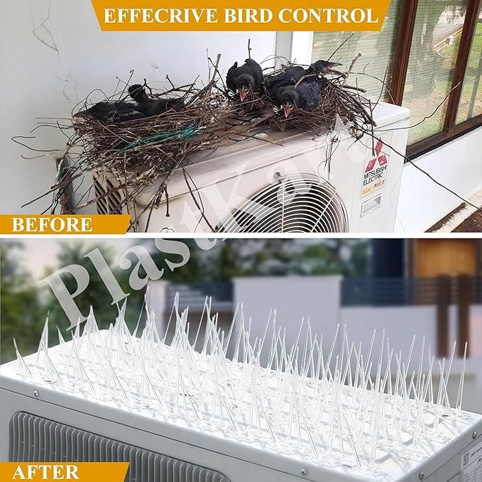 Bird Spikes for AC Units