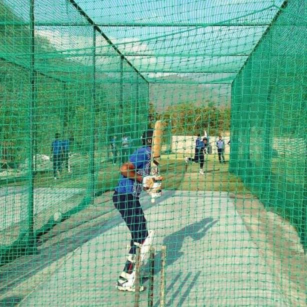 Cricket Practice Net Setup