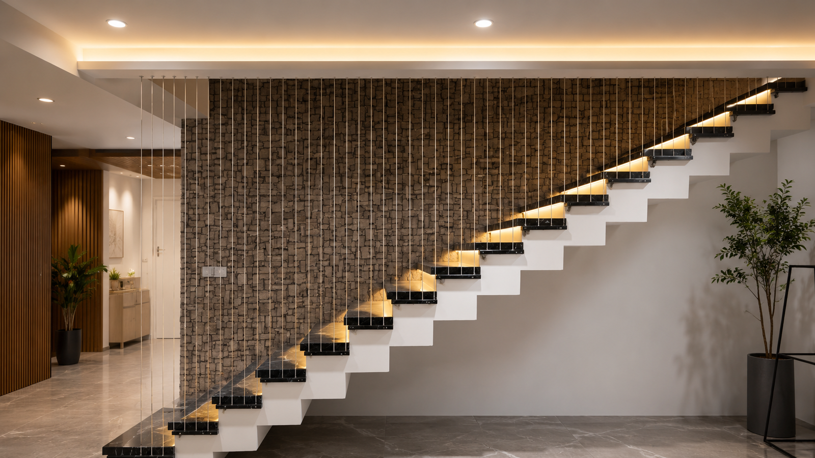 Staircase Invisible Grill